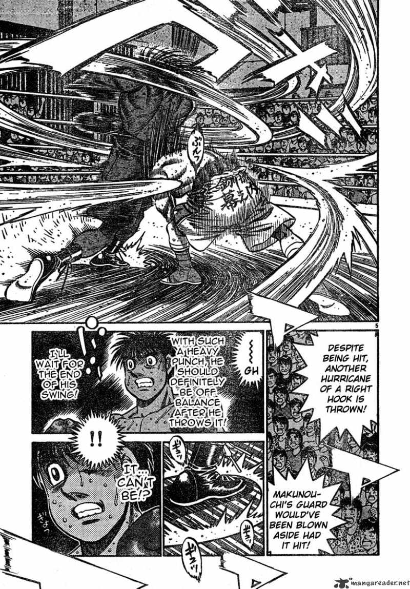 Hajime no Ippo: Fighting Spirit, Chapter 733 image 05
